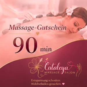 90 Minuten Massage-Gutschein für den Cataleya Massage Salon in Hoyerswerda