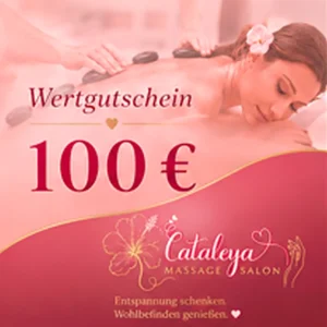 100 Euro Wertgutschein für den Cataleya Massage Salon in Hoyerswerda